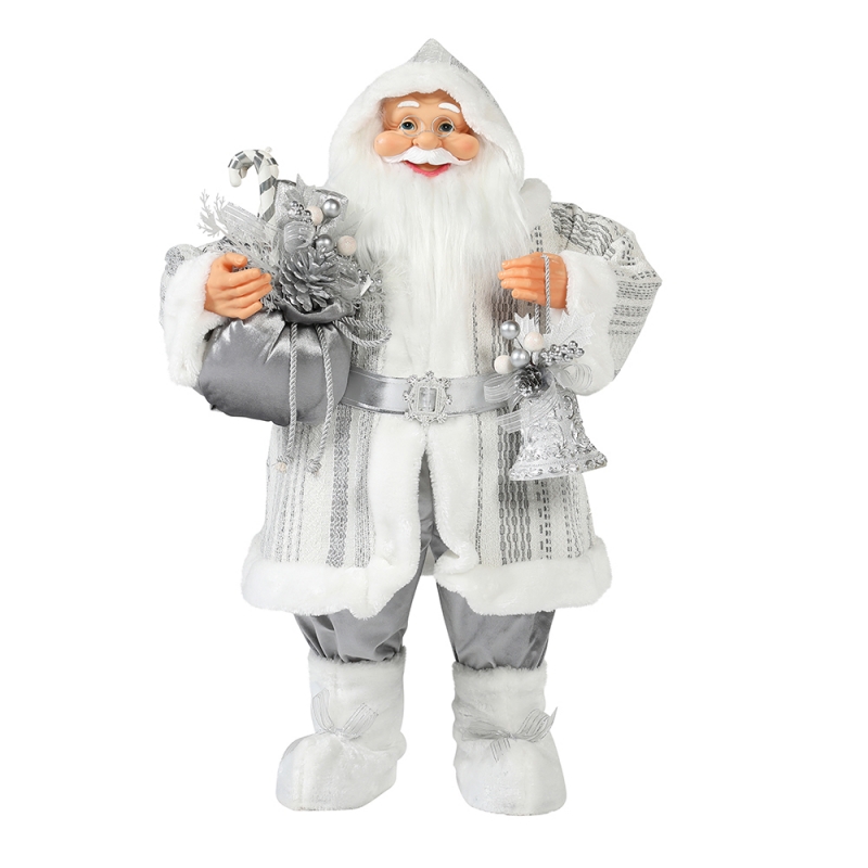 30 ~ 110cm Χριστούγεννα στέκεται Santa Claus στολίδι Deluxe διακόσμηση φεστιβάλ φεστιβάλ φεστιβάλ ειδώλιο συλλογή παραδοσιακά Χριστούγεννα