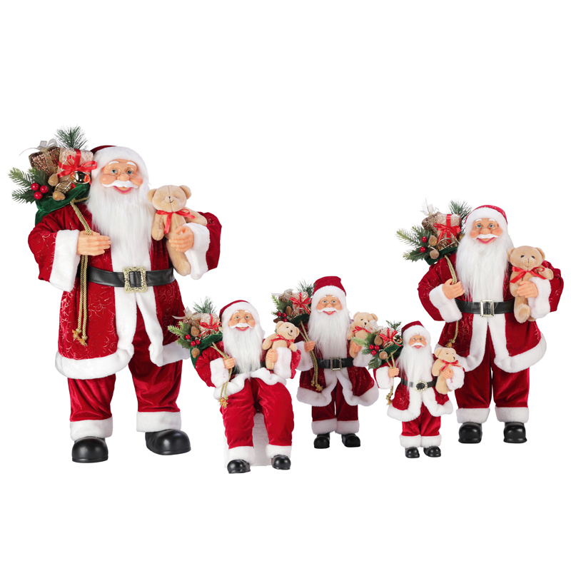 T24-y001 30 ~ 110cm Χριστουγεννιάτικη διακόσμηση Santa Claus