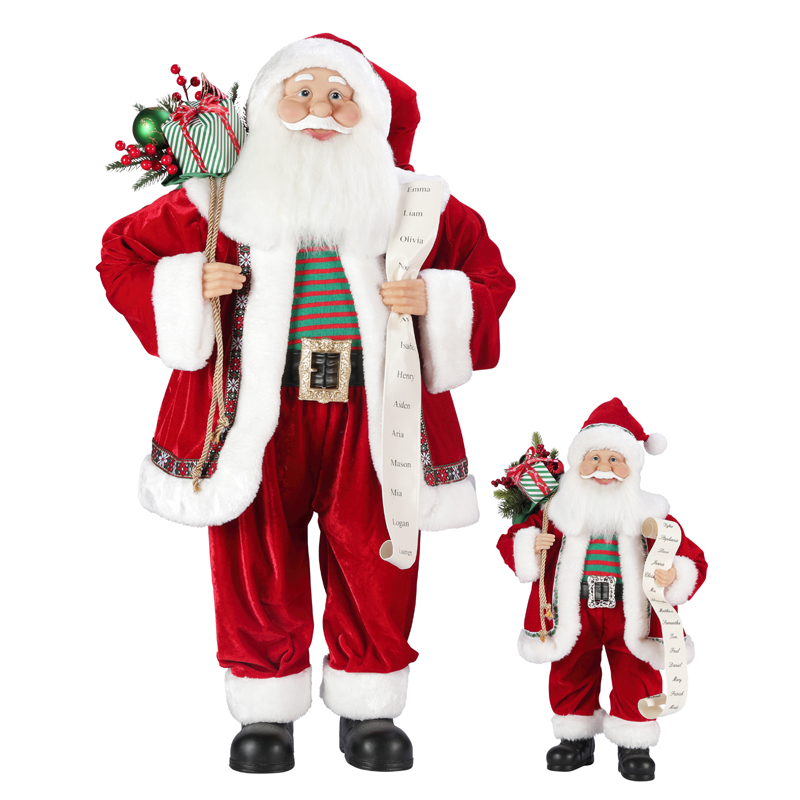 T24-S109 30 ~ 110cm Χριστουγεννιάτικη διακόσμηση Santa Claus